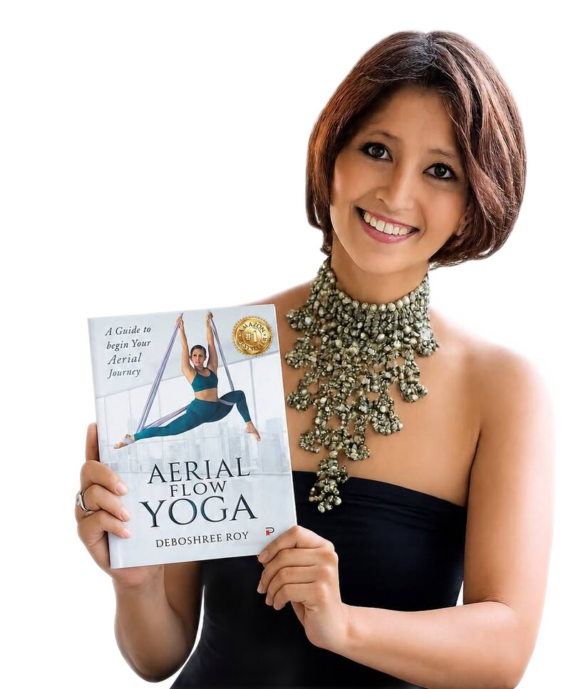 Deboshree Roy, author of Aerial Flow Yoga